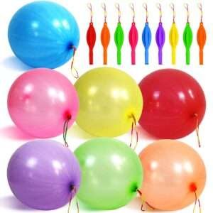 LEEZZIZZ 30Pcs Punch Balloons