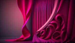 Pink Curtains