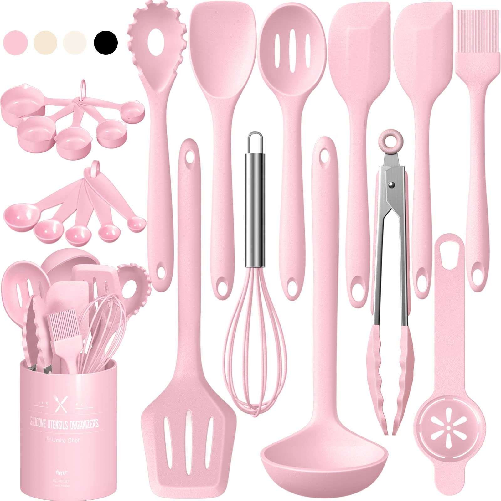 Pink Cookware Set