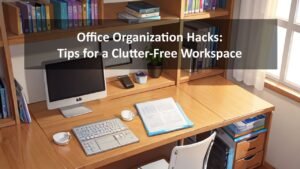 How to Organize a Clutter-Free Workspace?