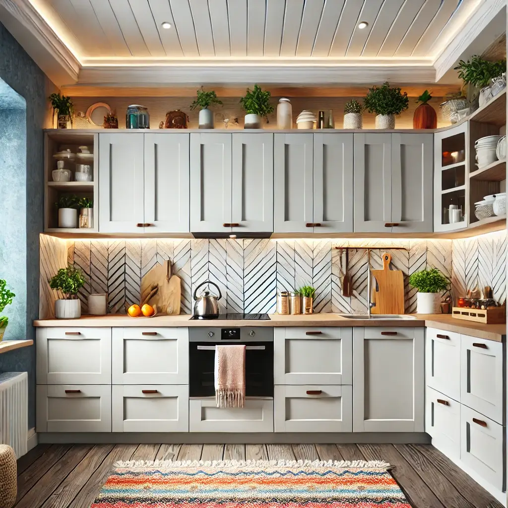 modern-kitchen-with-budget-friendly-upgrades.-The-kitchen-features-freshly-painted-cabinets-with-modern-handles-a-stylis