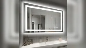 Anti-Fog Smart Backlit Bathroom Mirrors