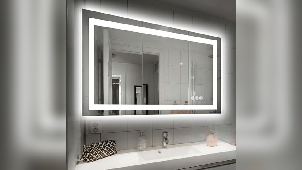 Anti-Fog Smart Backlit Bathroom Mirrors