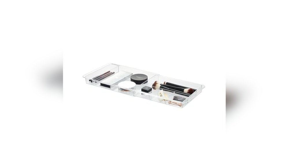 Compact Under-Vanity Storage Drawer Inserts