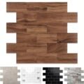 Fsc-Certified Walnut Wall Decor Tiles