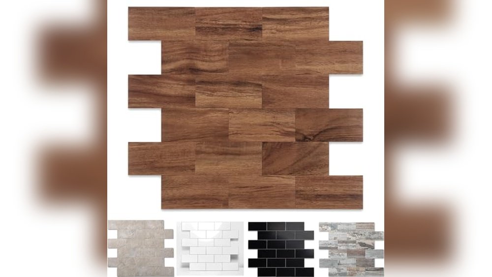 Fsc-Certified Walnut Wall Decor Tiles