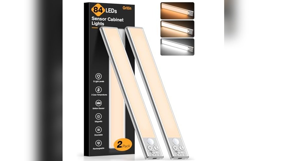 Motion-Sensor Under-Sink Lighting Modules