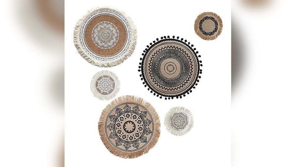 Organic Jute Texture Wall Artwork