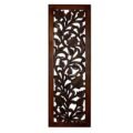 Raw Mango Wood Carved Wall Panel