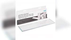 Tempered-Glass Rainfall Shower Enclosures