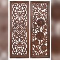 Terracotta Embossed Wall Plaques Handmade