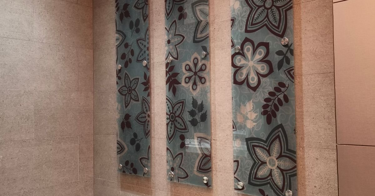 Batik Layered Wall Panels