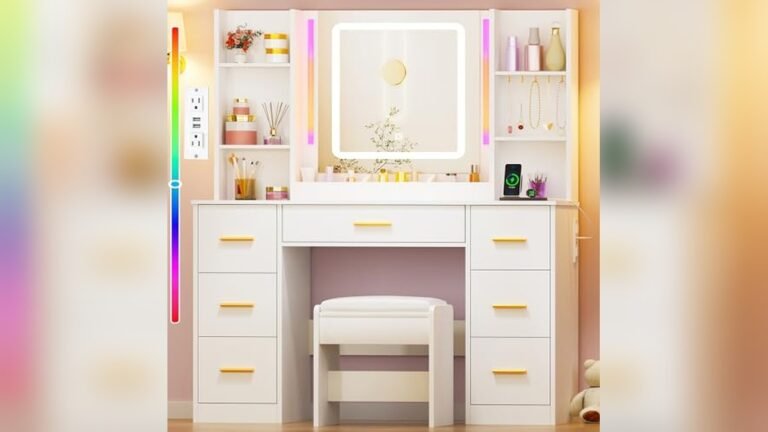 Beauty Studio Furniture With Led Mirrors