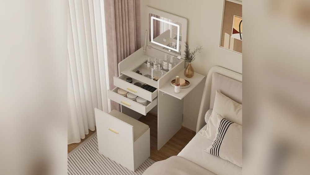 Compact Vanity Dressing Table Designs