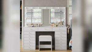 Lighting-Enabled Beauty Studio Furniture