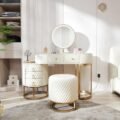 Luxury Dressing Table With Storage Drawers