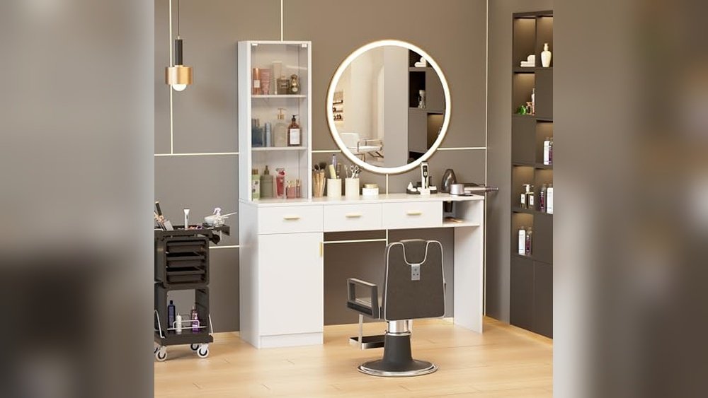 Premium Beauty Studio Mirror Stations