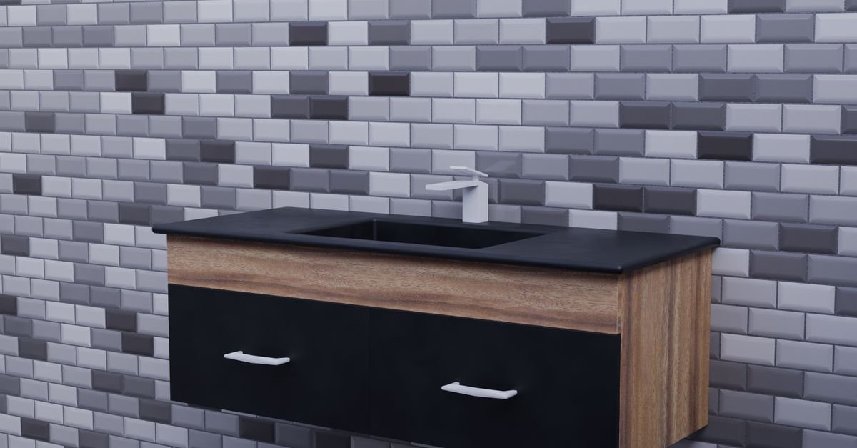 Wall-Mounted Bathroom Vanities