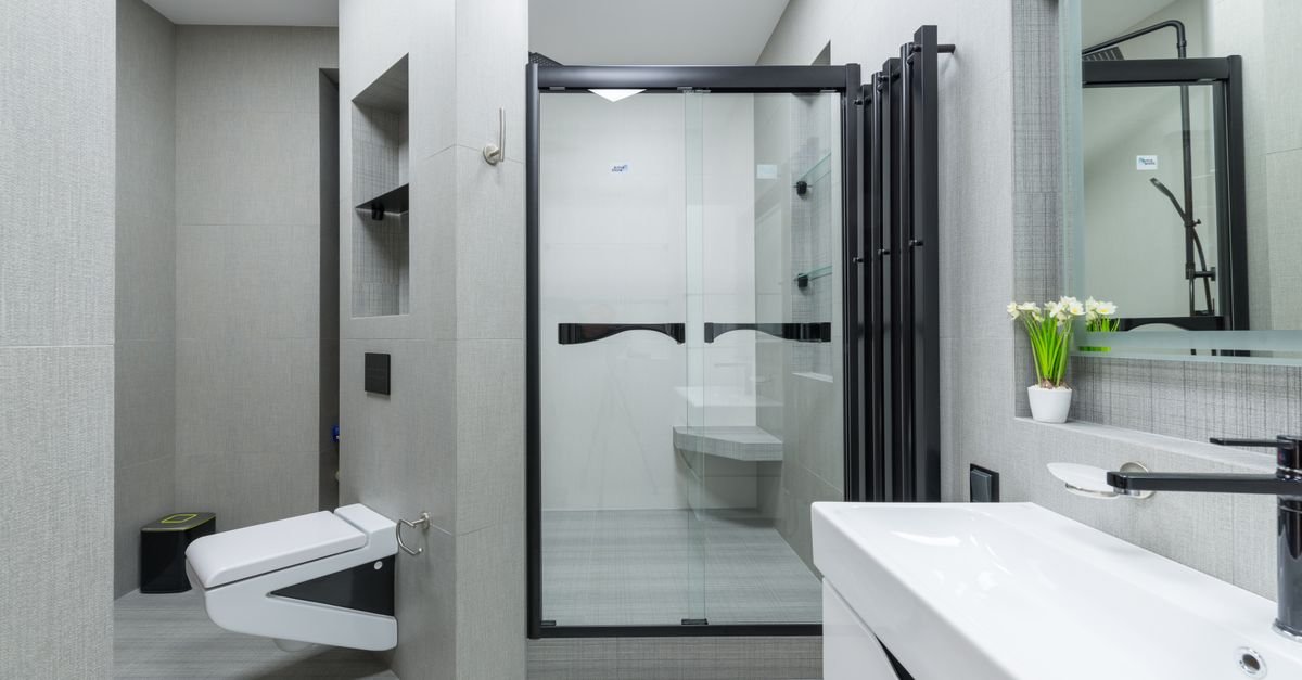 A clean modern bathroom ready for a bidet attachment